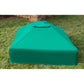 Classic Sienna 4' x 4' x  5.5" Composite Square Sandbox Kit with Telescoping Canopy/Cover - 2" profile alt 5
