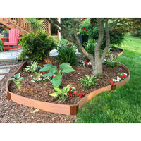 Classic Sienna Curved Landscape Edging Kit 16’ – 2” profile alt 0