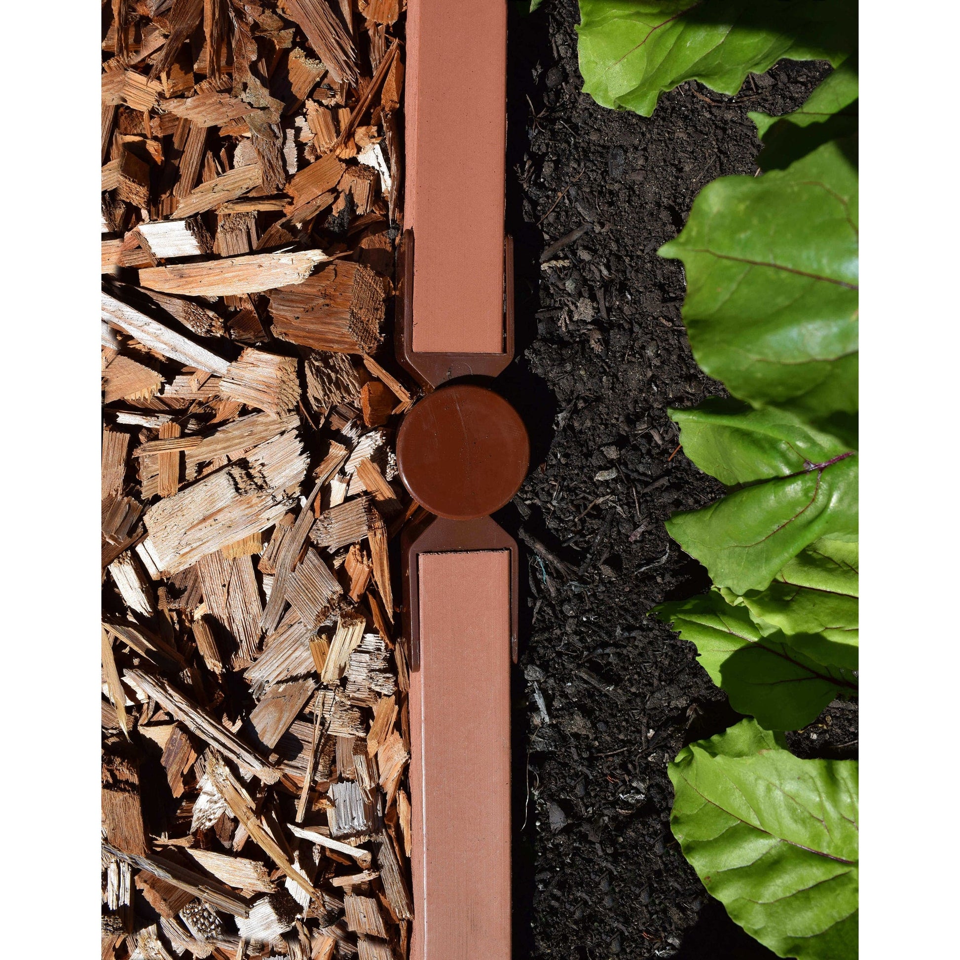 Classic Sienna Straight Landscape Edging Kit 16' - 2" profile alt 0