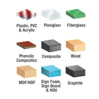 46292-K Spiral 2D/3D Carving 0.10 Deg Tapered Angle Flat Bottom Up-Cut 4 Flute Router Bit 1/8"D 1-1/32"CH 1/4"SH 2-1/2"O alt 10