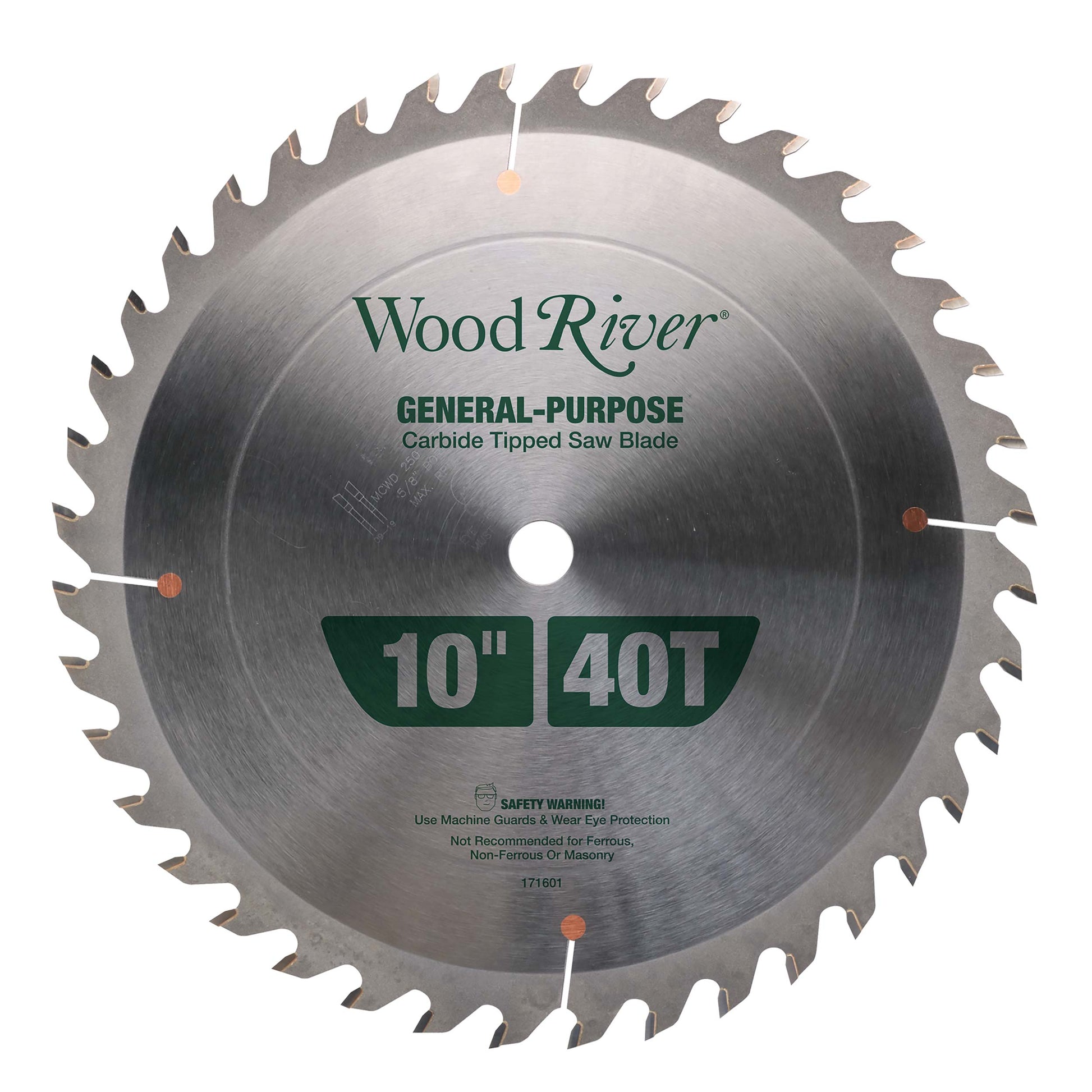 General Purpose Thin Kerf Saw Blade - 10" x 5/8" Bore x 40T - ATB alt 0