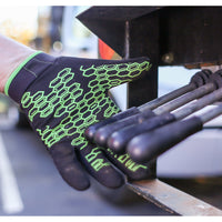 Grasper Gloves, Black/Green, XL alt 0