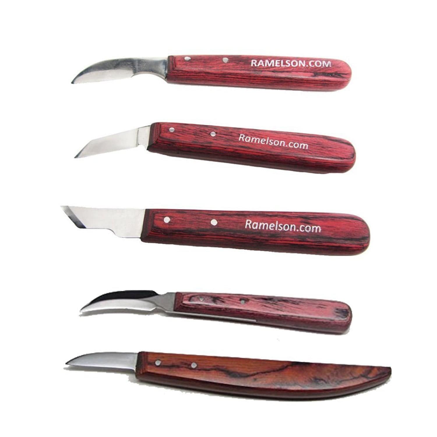 Woodcarving Knife Set, 5 pieces alt 0