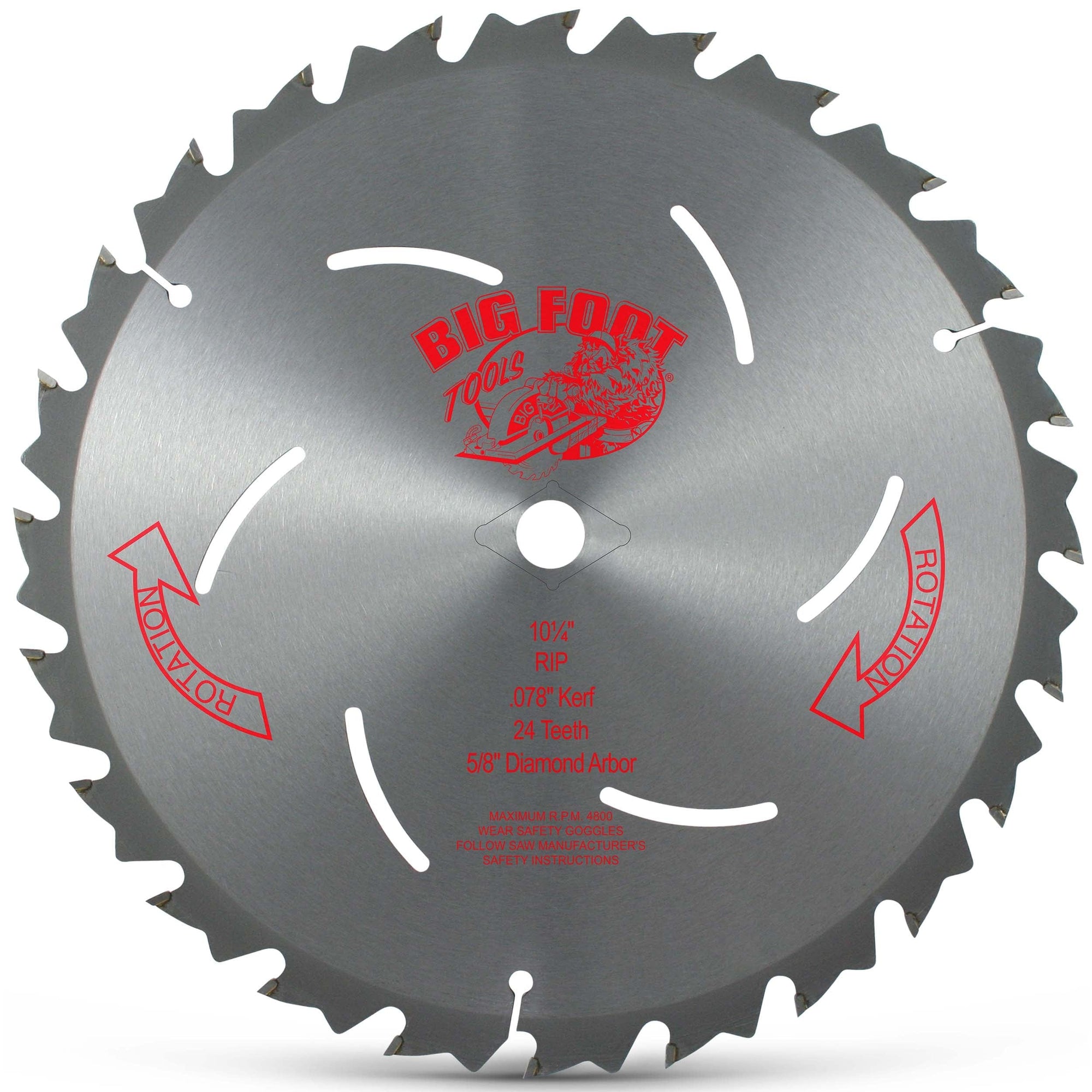 10-1/4" 24 Tooth Rip Blade alt 0