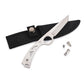 Tanto Point Fixed Blade Point Knife for Hunting and Fishing - 6-5/8" - Unfinished Kit alt 0