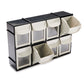8 Door Tilt Out Storage Bin alt 0