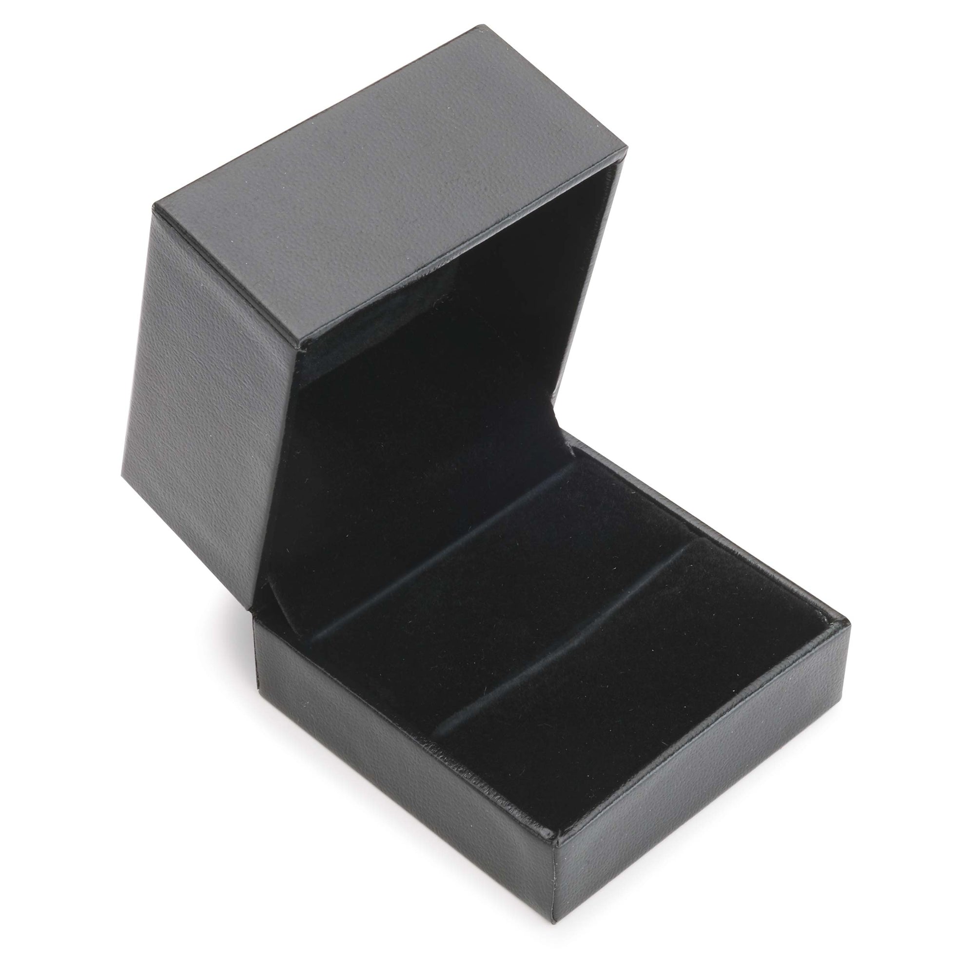 Ring Display Box - Black with Felt Lining alt 0