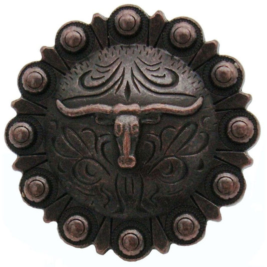 Steer in Round, Oil Rubbed Bronze alt 0