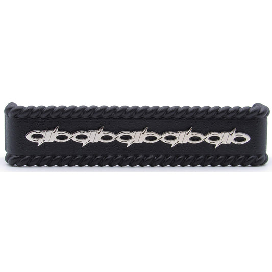 Barbed Wire with Roped Edge Pull, Matte Black/Nickel Combo alt 0