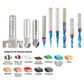 9-piece Spektra CNC Bit Set for Axiom AutoRouter by Amana Tool alt 0