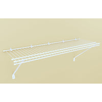 Wire Shelf Kit 36" W x 12" D,  White alt 0