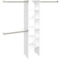 SuiteSymphony 16" W Starter Closet Tower Kit, Pure White alt 0