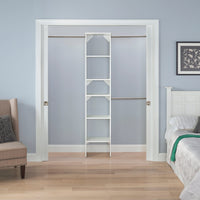 SuiteSymphony 16" W Starter Closet Tower Kit, Pure White alt 0