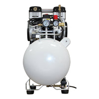 2HP 220V 10 Gallon Oil-Free Steel Tank Air Compressor with Auto Drain Valve alt 0