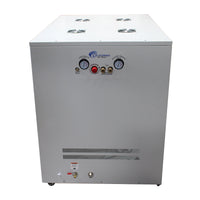 4HP 20 Gallon Oil-Free Compressor with Air Drying System and Auto Drain Valve in Soundproof Cabinet alt 0