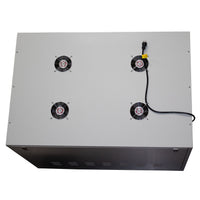 4HP 20 Gallon Oil-Free Compressor with Air Drying System and Auto Drain Valve in Soundproof Cabinet alt 0