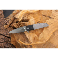 Finster Liner Lock Pocketknife for Hunting and Fishing - 6-7/8" - Unfinished Kit