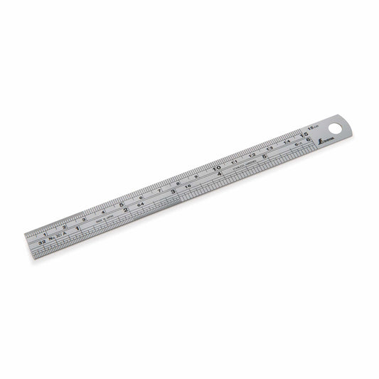 Stainless Steel 6" Ruler alt 0