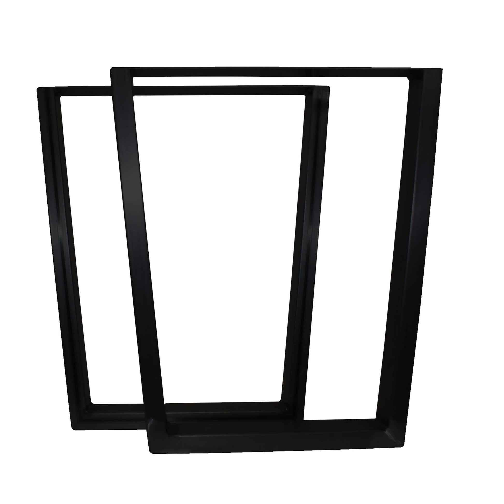 "V" Slab Legs 28" High Black Pair alt 0