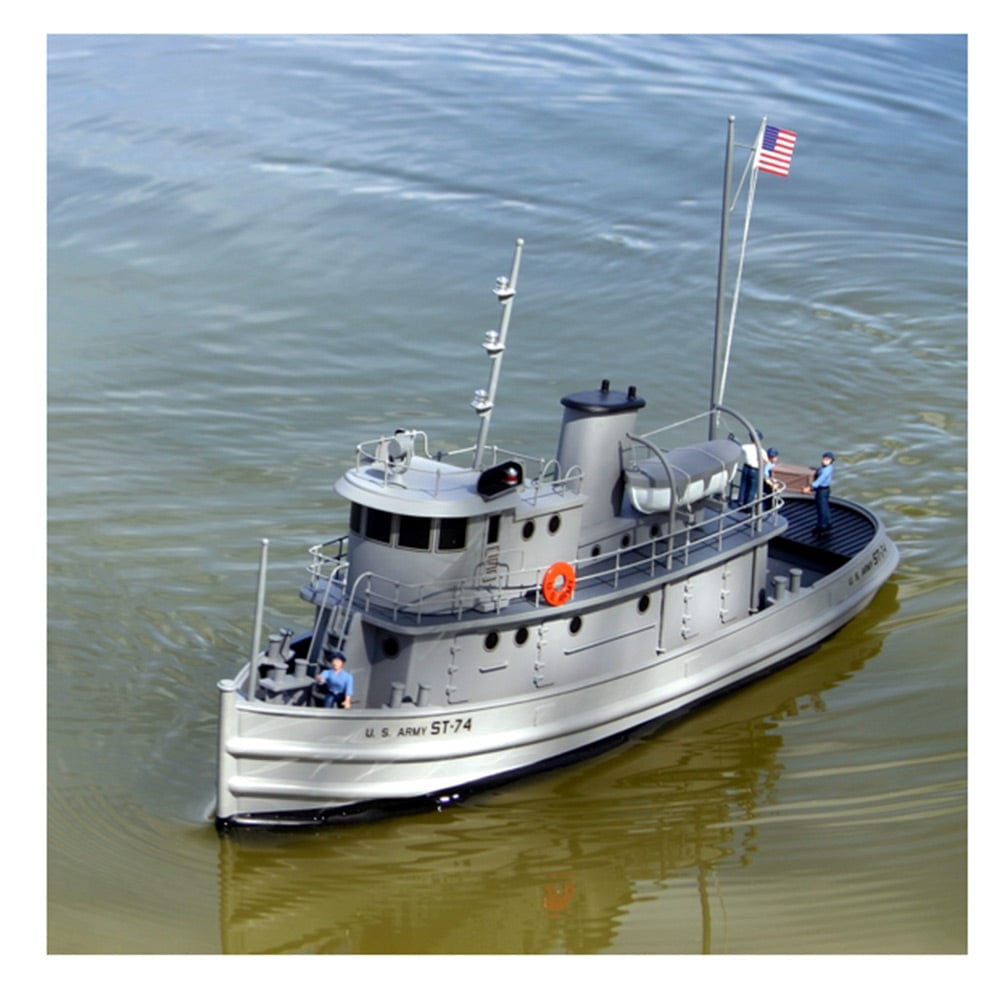 US Army 74' ST Tug Boat Boat Model Kit alt 0