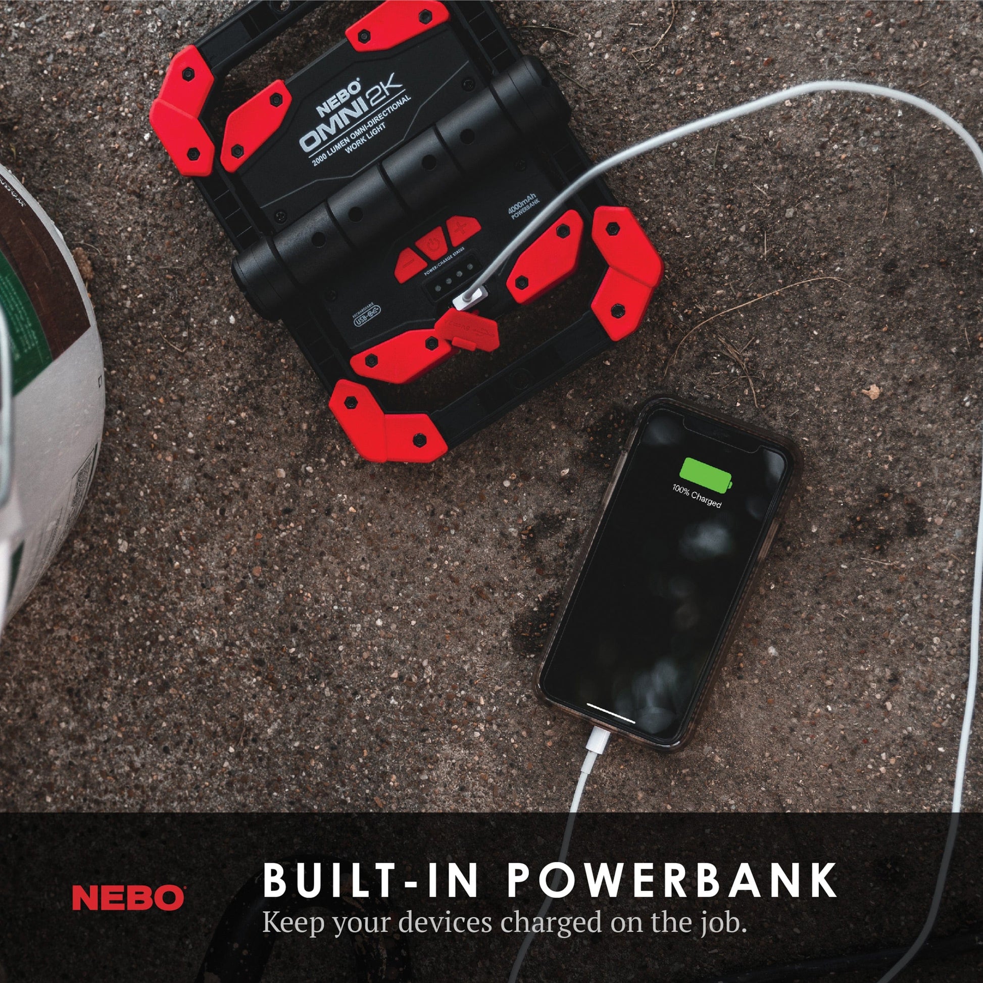 Omni2K Multi-Directional 2000 Lumen Portable Work Light alt 0