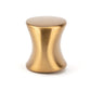 Contemporary Knob, 1-3/16" x 7/8", Aurum Brushed Gold alt 0