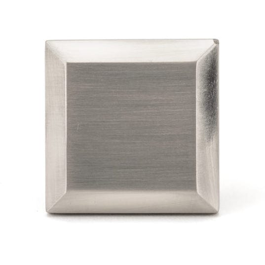 Transitional Knob, 1-11/32" x 1-11/32", Brushed Nickel alt 0