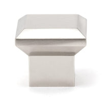 Transitional Knob, 1-11/32" x 1-11/32", Brushed Nickel alt 0