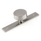 Contemporary Knob, 1-9/16" D, Brushed Nickel alt 0