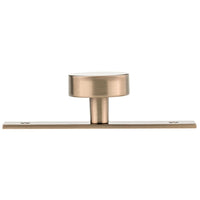 Contemporary Knob, 1-9/16" D, Champagne Bronze alt 0