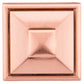 Transitional Knob, 1-1/2" x 1-1/2", Rose Gold alt 0