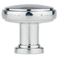 Contemporary Knob, 1-11/32" D, Chrome alt 0