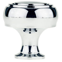 Contemporary Knob, 1-5/16" D, Chrome alt 0