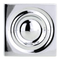 Transitional Knob, 1-3/16" x 1-3/16", Chrome alt 0