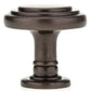 Traditional Knob, 1-5/16" D, Honey Bronze alt 0