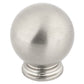 Traditional Knob, 1-3/16" D, Brushed Nickel alt 0