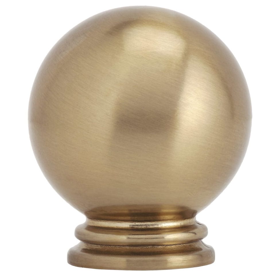 Traditional Knob, 1-3/16" D, Champagne Bronze alt 0