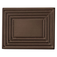 Transitional Knob, 1-25/32" x 1-3/8", Honey Bronze alt 0