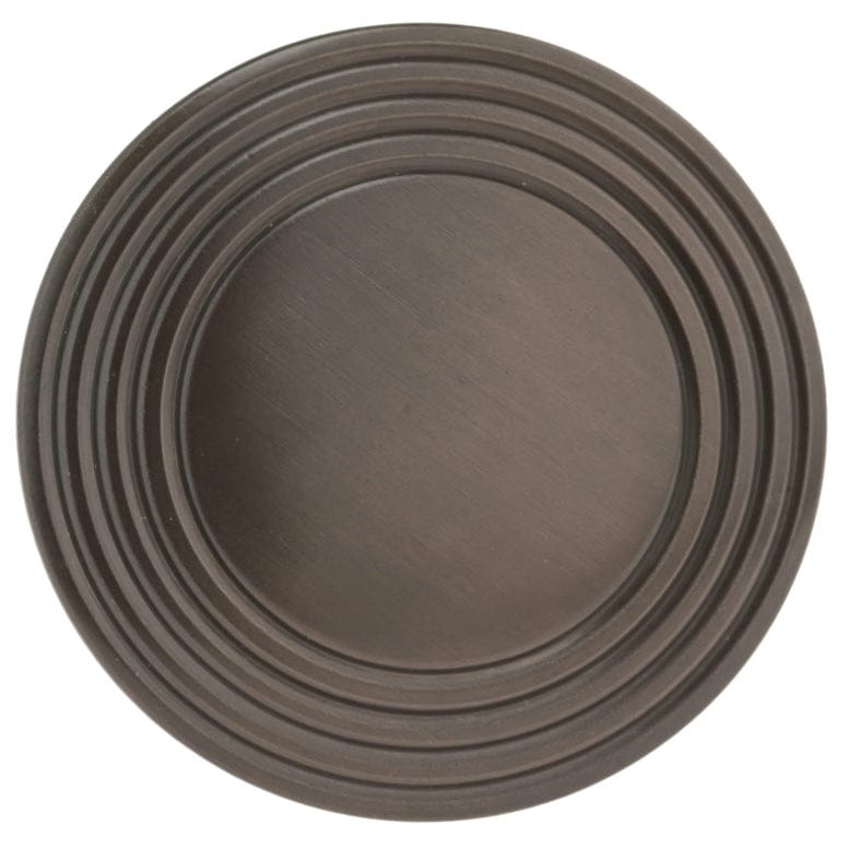 Transitional Knob, 1-1/4" D, Honey Bronze alt 0