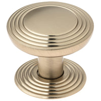 Transitional Knob, 1-9/16" D, Champagne Bronze alt 0
