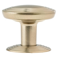 Transitional Knob, 1-9/16" D, Champagne Bronze alt 0