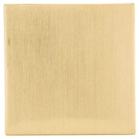 Contemporary Knob, 1-21/32" x 1-21/32", Champagne Bronze alt 0