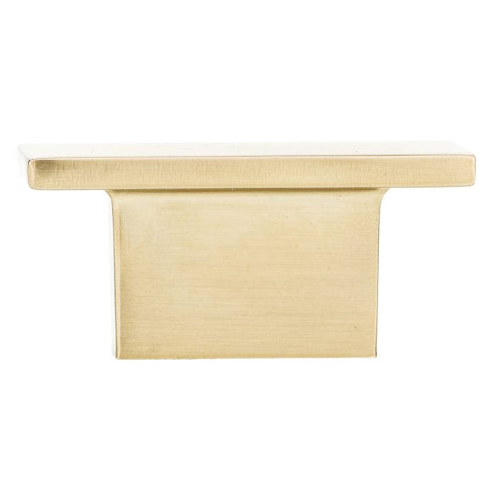 Contemporary Knob, 1-9/16" x 7/8", Champagne Bronze alt 0