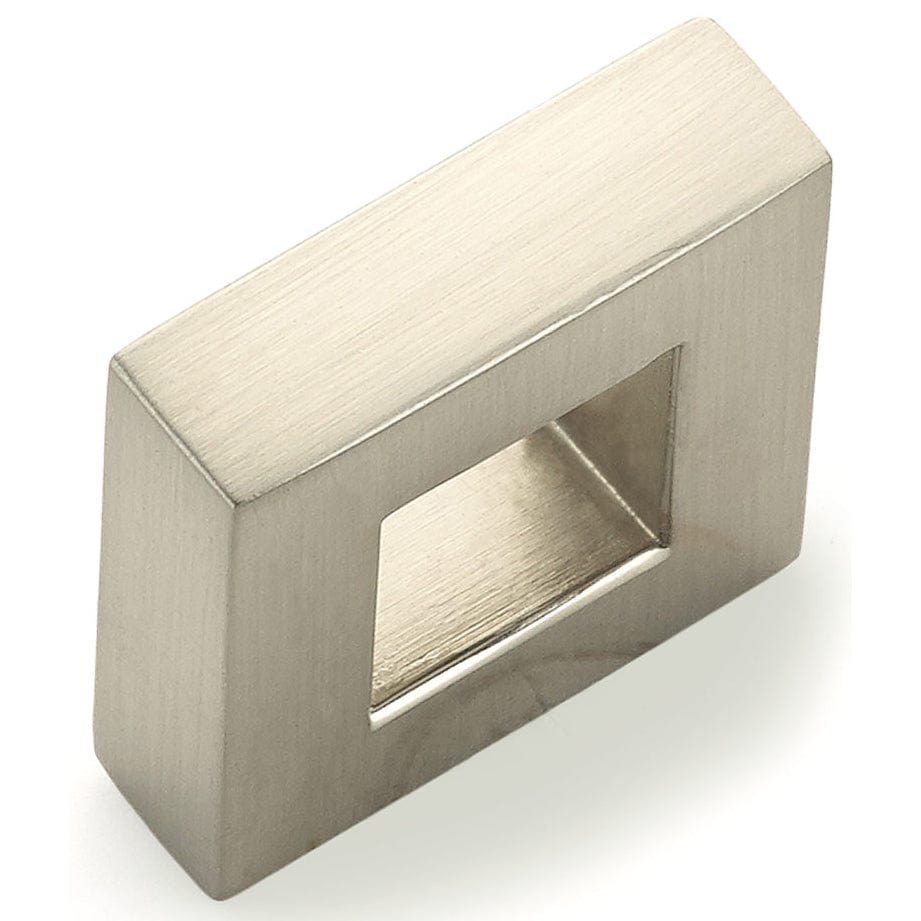 Contemporary Knob, 31/32" x 5/16", Brushed Nickel alt 0