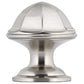 Contemporary Knob, 1-1/8" D, Brushed Nickel alt 0