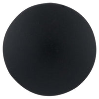 Contemporary Knob, 9/16" D, Matte Black alt 0