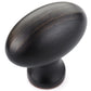 Traditional Knob, 1-9/16" x 7/8", Brushed Oil-Rubbed Bronze alt 0