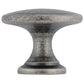 Traditional Knob, 1-3/4" D, Pewter alt 0