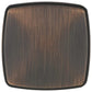 Transitional Knob, 1-11/16" x 1-11/16", Brushed Oil-Rubbed Bronze alt 0
