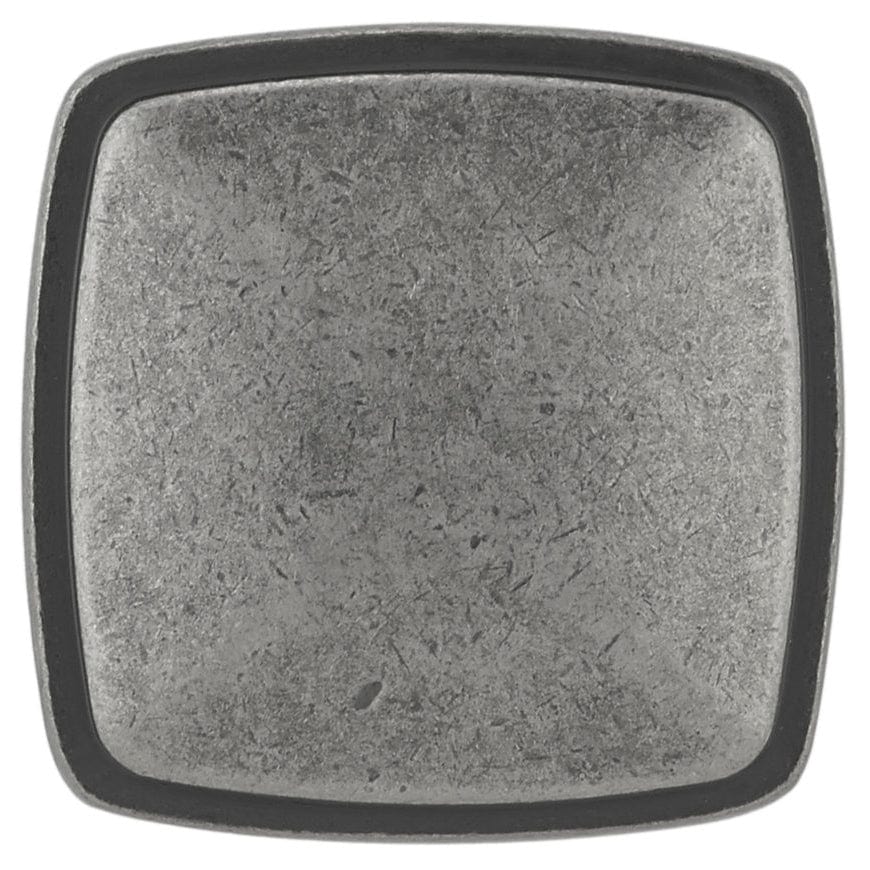 Transitional Knob, 1-7/32" x 1-7/32", Pewter alt 0